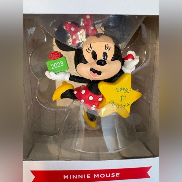 Disney Ornament Minnie Mouse Babies First Christmas 2023 - Picture 3 of 3